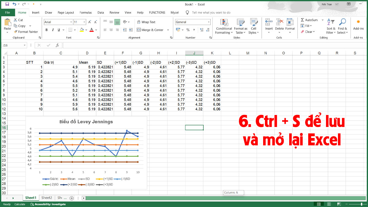 Sửa khi thanh cuộn trong Excel quá dài - xóa định dạng khác bước 4