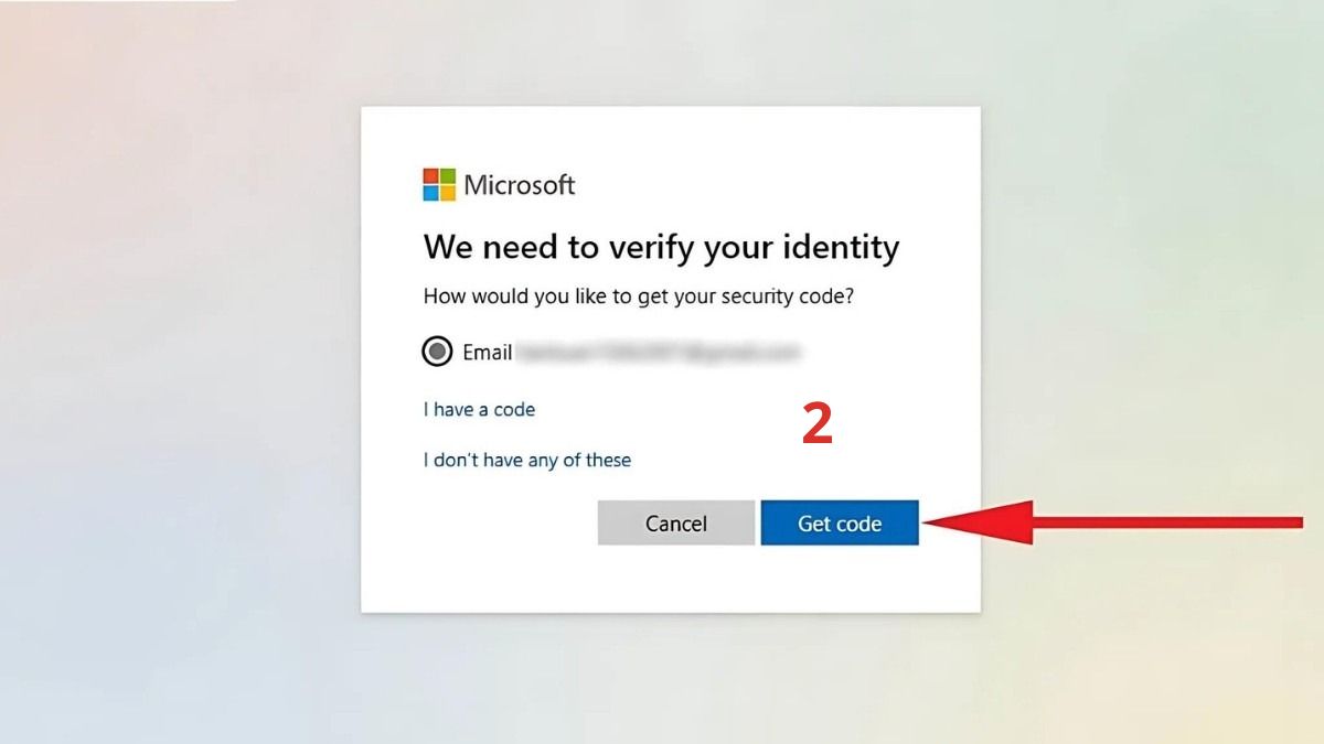 Đặt lại mật khẩu laptop Asus bằng tài khoản Microsoft Bước 2