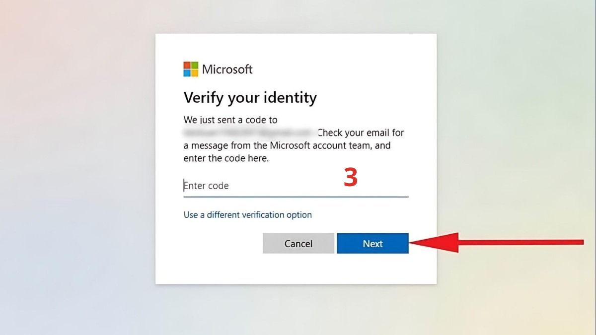 Đặt lại mật khẩu laptop Asus bằng tài khoản Microsoft Bước 3