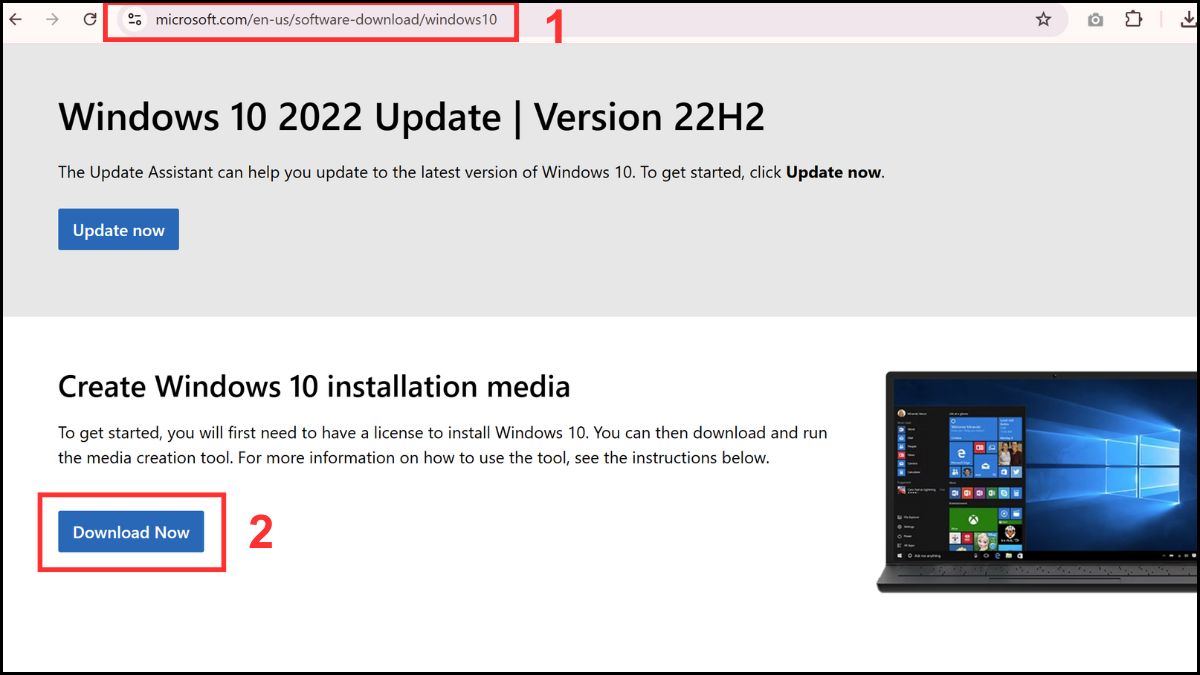 Cài Win tại nhà bằng USB boot bước 1a