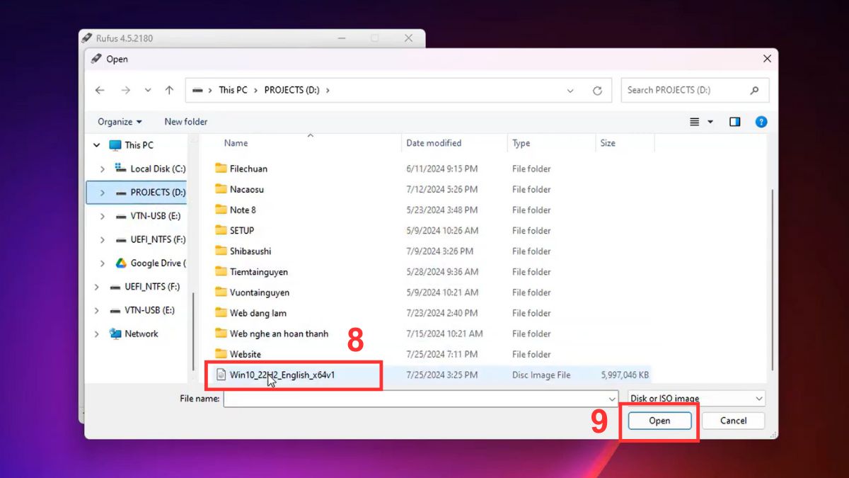 Cài Win tại nhà bằng USB boot bước 2b