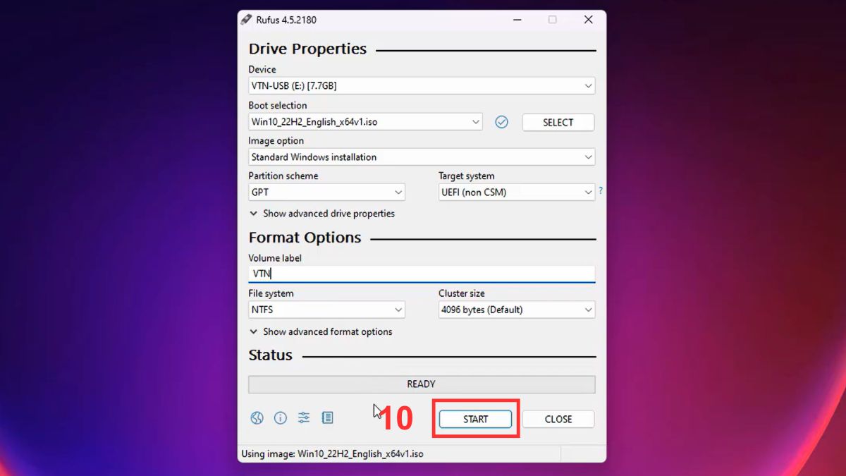 Cài Win tại nhà bằng USB boot bước 2c
