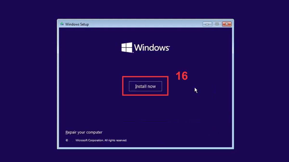 Cài Win tại nhà bằng USB boot bước 3c