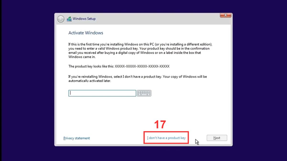 Cài Win tại nhà bằng USB boot bước 3d