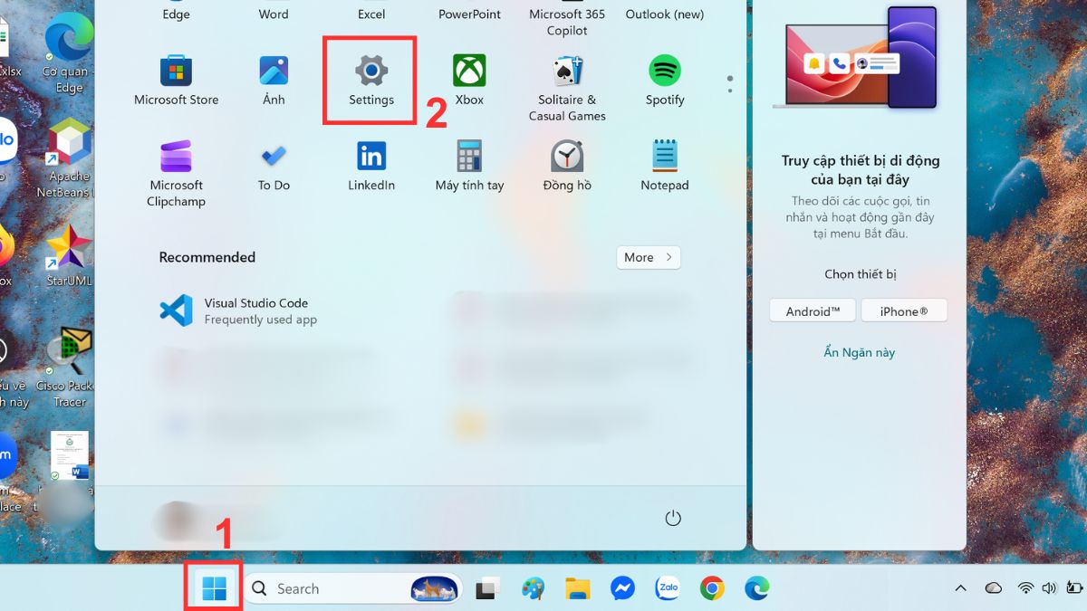 Cài Win tại nhà bằng “Reset this PC” có sẵn Bước 1