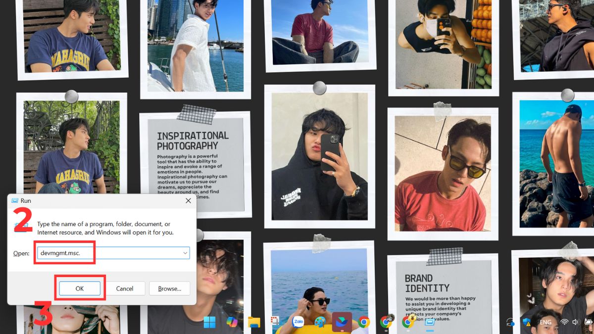 Khắc phục lỗi không đánh được số trên bàn phím laptop Asus: Cài lại driver bàn phím Bước 2