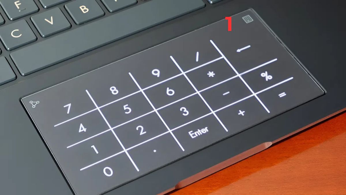 Khắc phục lỗi không đánh được số trên bàn phím laptop Asus: Kích hoạt lại NumberPad Bước 1