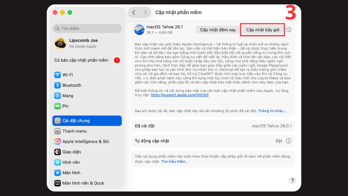 Sửa bàn phím MacBook bị liệt: Cập nhật hoặc khôi phục lại macOS Bước 2