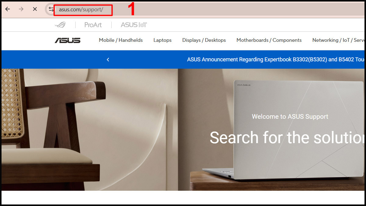 Cách cài đặt ASUS System Control Interface V1 bước 1