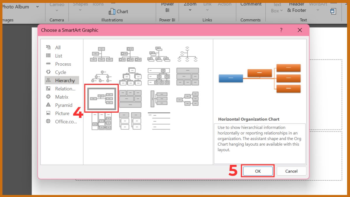 Cách làm sơ đồ tư duy trên PowerPoint Bước 3