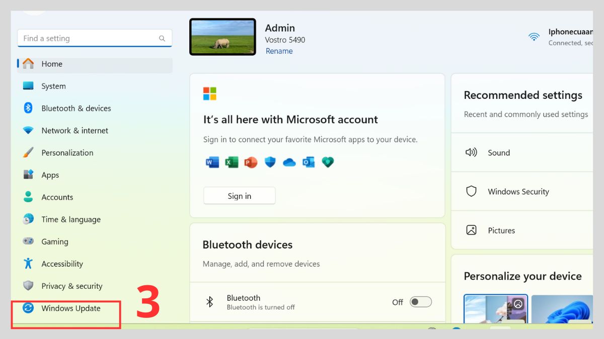 Sửa lỗi CPU 100% hiệu quả: Cập nhật Windows Bước 2