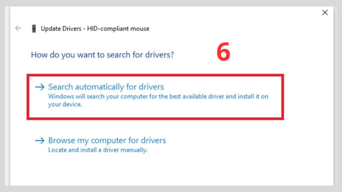 Sửa lỗi CPU 100% hiệu quả: Cập nhật driver Bước 4