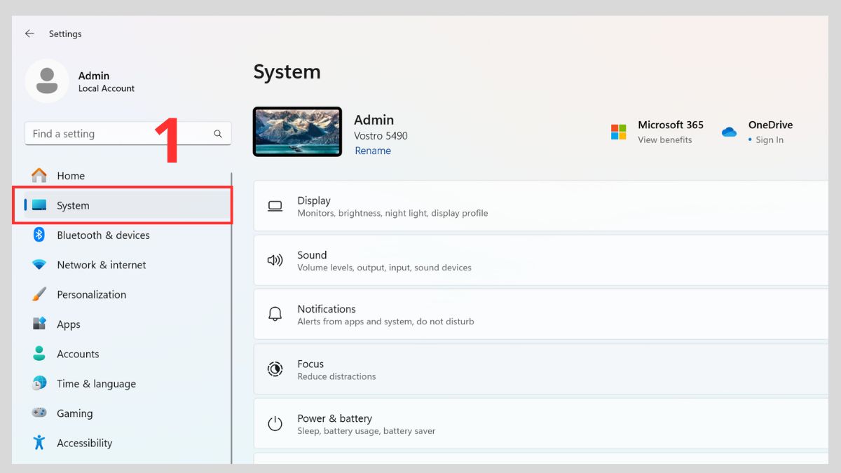 Sửa lỗi CPU 100% hiệu quả: Tắt thông báo Windows Bước 1