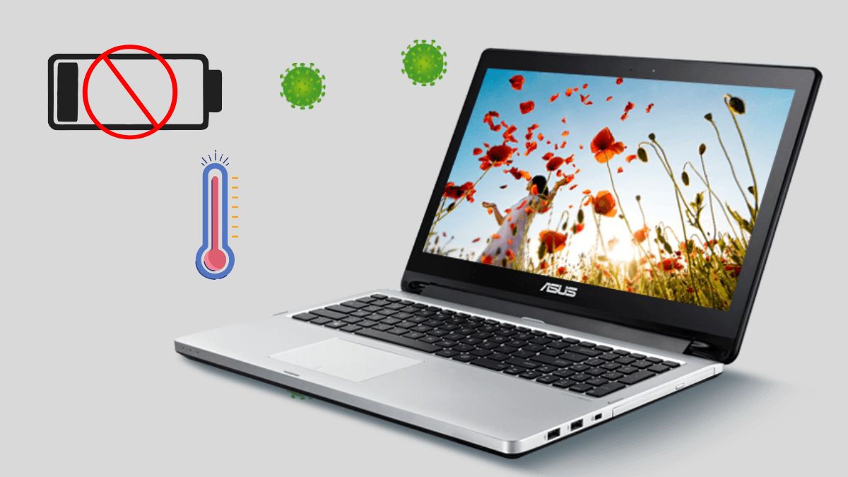 Nguyên nhân khác khiến laptop Asus sạc không vào pin 