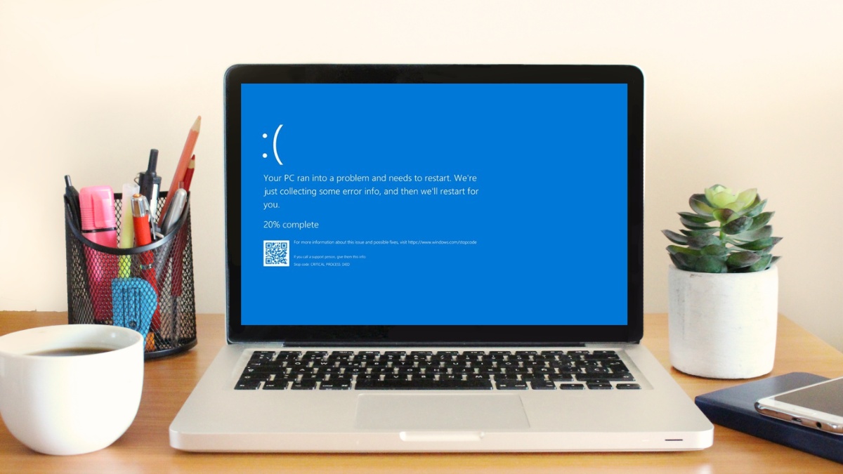 Biểu hiện thường gặp khi laptop lỗi Win