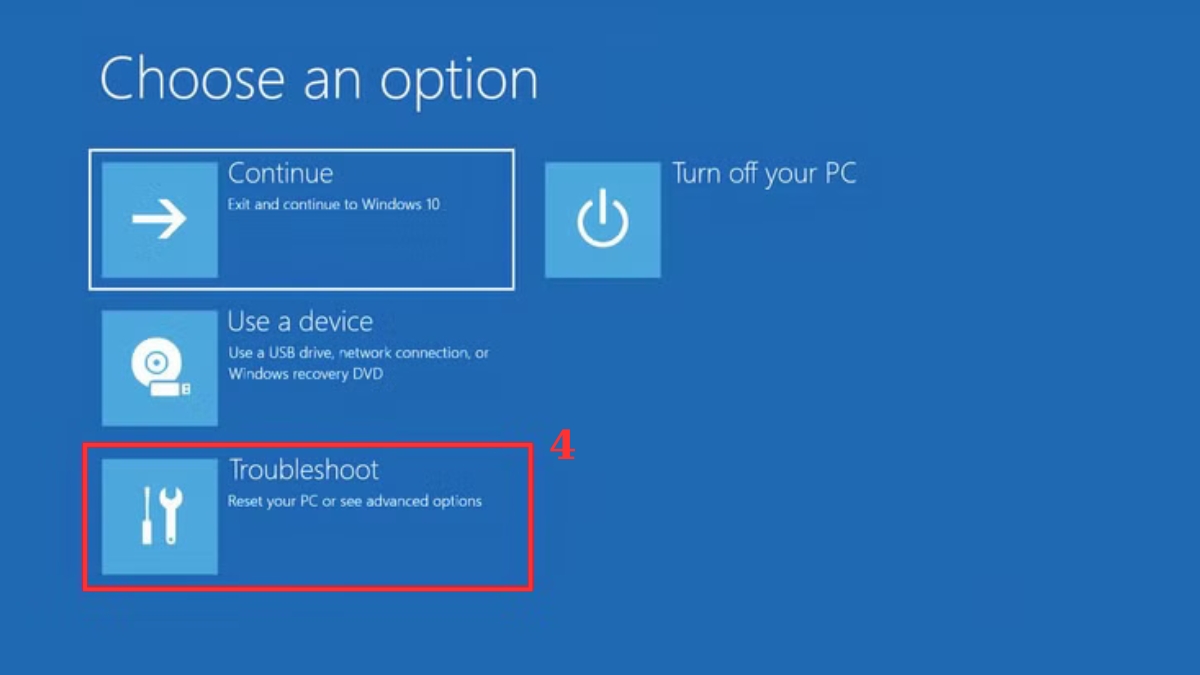 Cách khắc phục laptop lỗi Win: Khởi động ở chế độ Safe Mode bước 2a