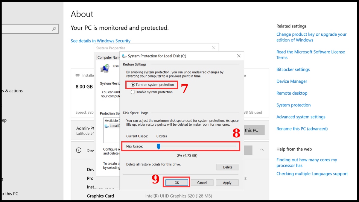 Cách khắc phục laptop lỗi Win: Dùng công cụ System Restore Bước 2b