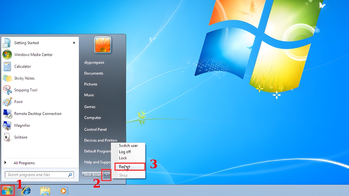 Cách khắc phục laptop lỗi Win: Sử dụng tính năng “Last Known Good Configuration” bước 1