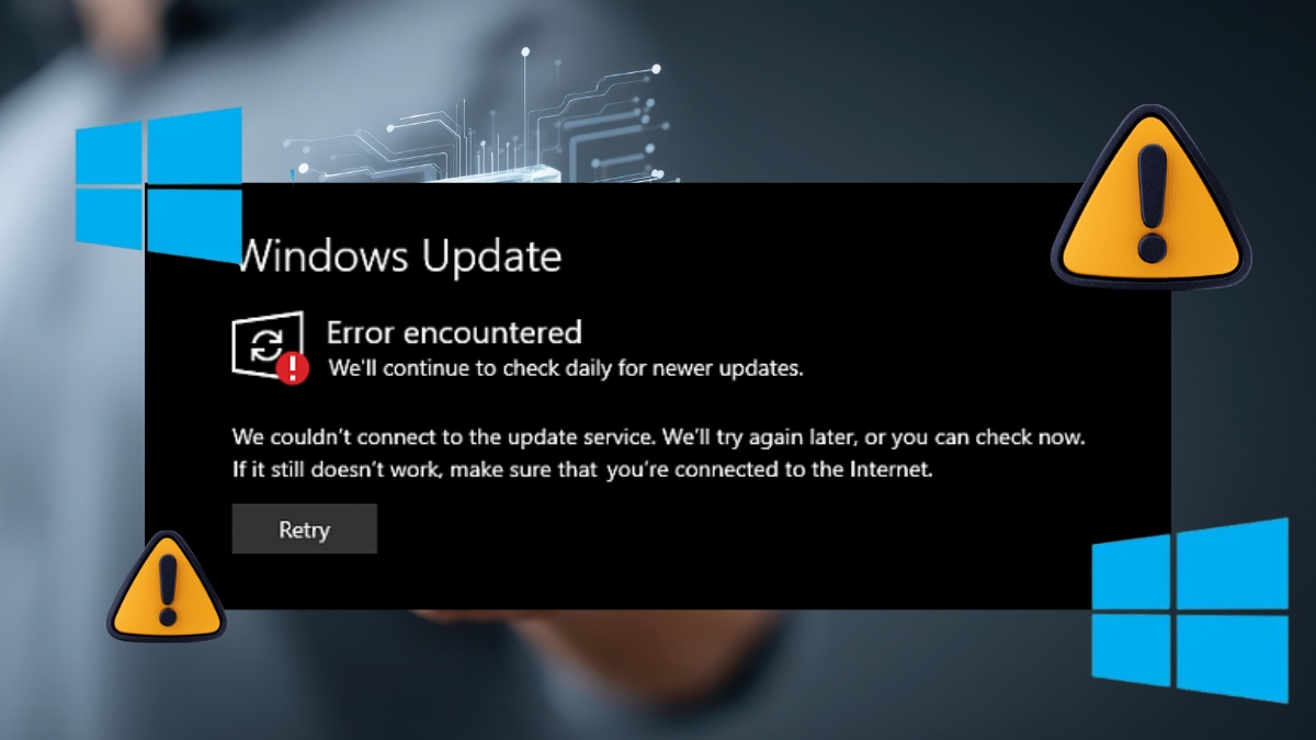 Nguyên nhân laptop lỗi Win: Cài đặt, cập nhật Windows không thành công