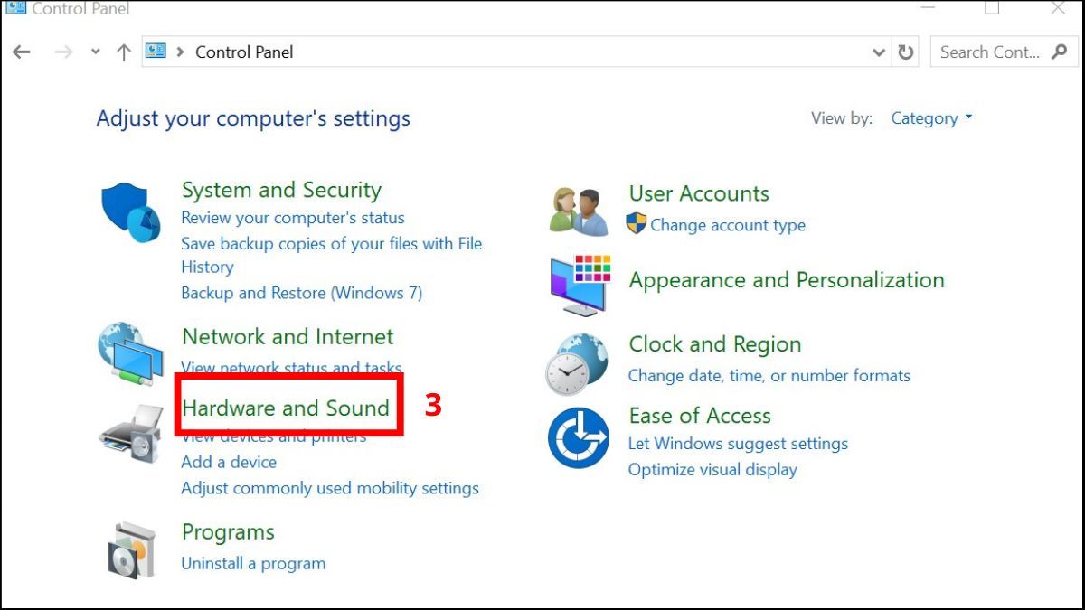 Mất con trỏ chuột trên màn hình laptop Asus: Kiểm tra chuột ẩn Bước 2