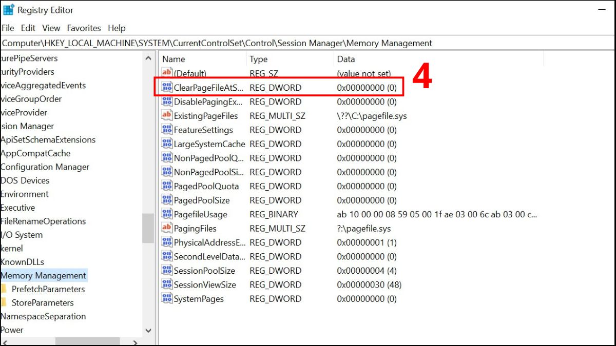 Kiểm tra Registry sửa lỗi máy tính không nhận đủ RAM Bước 3