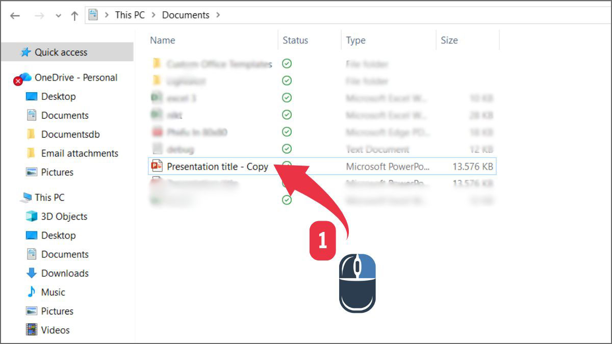 Khắc phục mở file PowerPoint bị lỗi Repair: Unblock File Bước 1