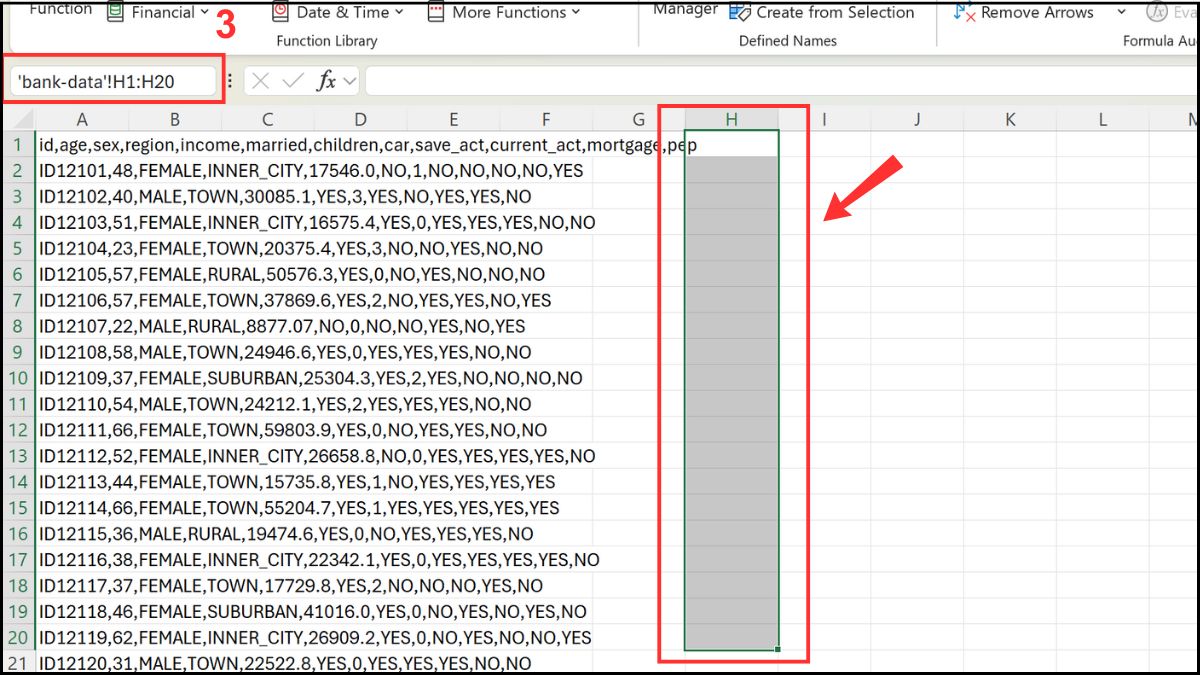 Cách sử dụng Name Box trong Excel: Di chuyển nhanh Bước 3