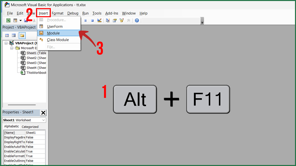 Sửa khi thanh cuộn trong Excel quá dài - xóa định dạng khác bước 4