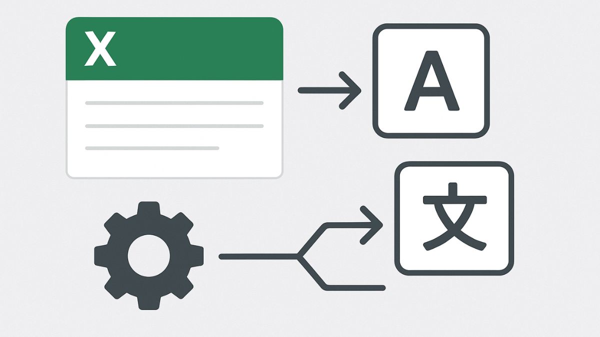 Có 2 loại cài đặt thay đổi ngôn ngữ trong Excel?