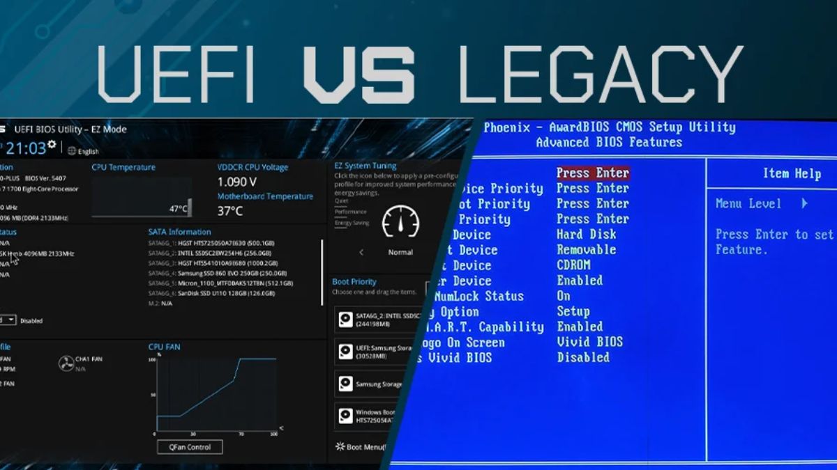 Nguyên nhân update BIOS Asus bị lỗi: Cấu hình Boot sai chế độ