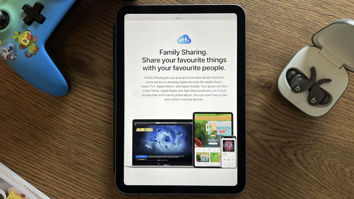 Công cụ quản lý trẻ em sử dụng iPad có sẵn trên iPadOS: Family Sharing