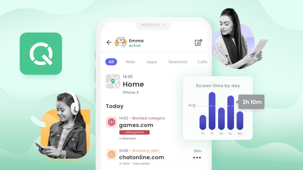 Các app quản lý trẻ em sử dụng iPad nên dùng: Qustodio