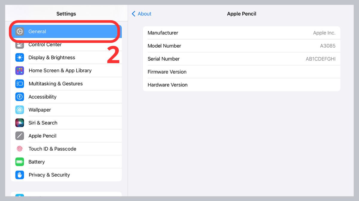 Tăng kích thước bàn phím bằng Apple Pencil bước 2