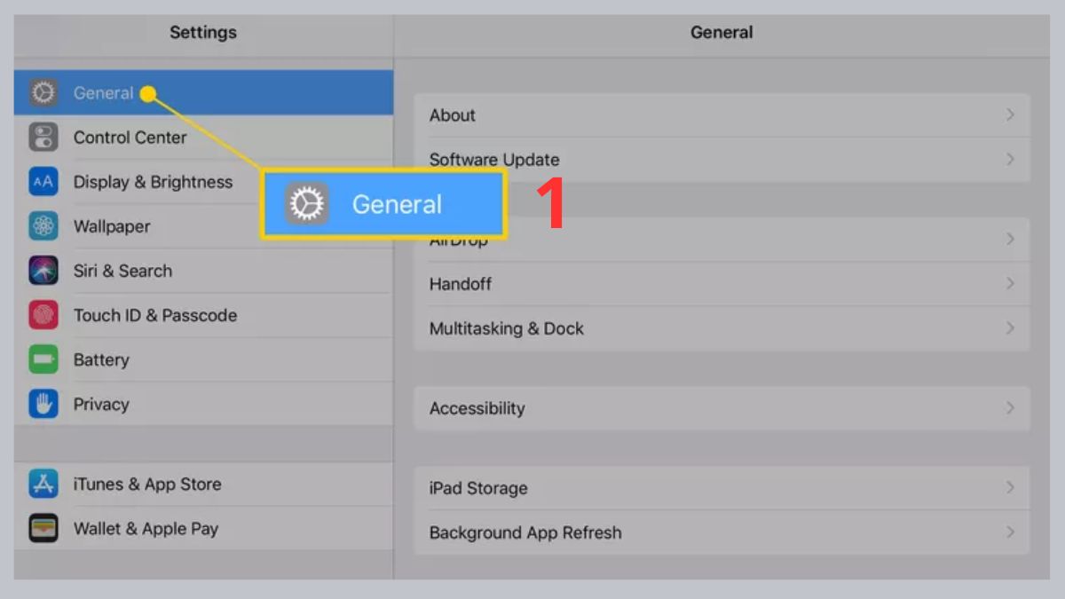 Kiểm tra và tắt chế độ thu phóng màn hình bước 1