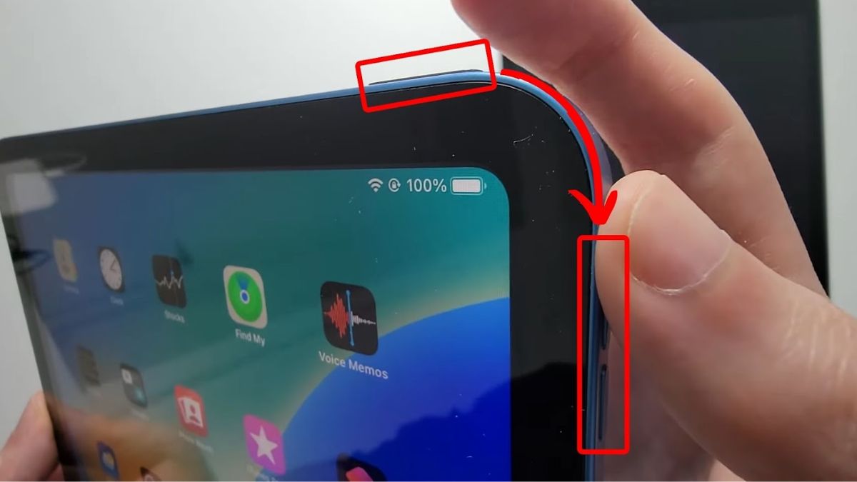 Sửa bàn phím iPad bị thu nhỏ: Khởi động lại