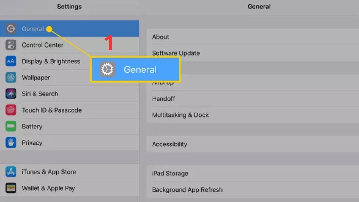 Sửa bàn phím iPad bị thu nhỏ: tắt bàn phím từ ứng dụng bên thứ ba bước 1