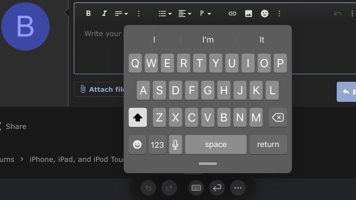 Nguyên nhân khiến bàn phím iPad bị thu nhỏ