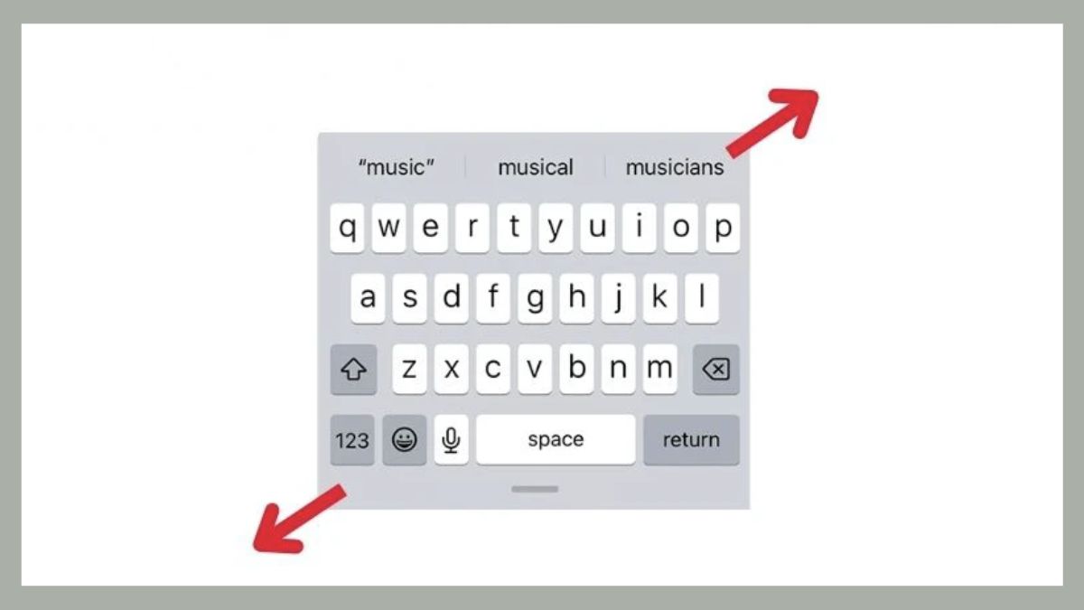 Chỉnh bàn phím iPad bị thu nhỏ trên màn hình: Tắt chế độ bàn phím nổi