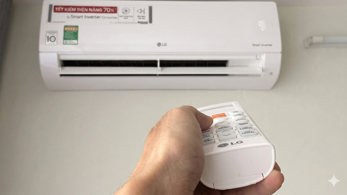 Cách kiểm tra mã lỗi bằng remote LG