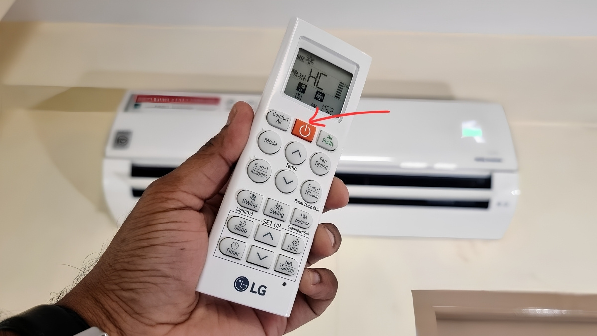 Cách Reset điều hòa LG khi báo lỗi