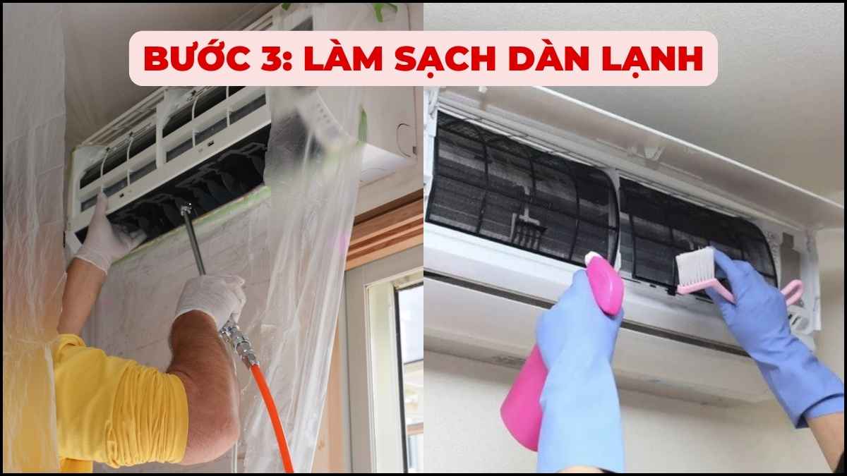 Hướng dẫn vệ sinh máy lạnh tại nhà đúng cách