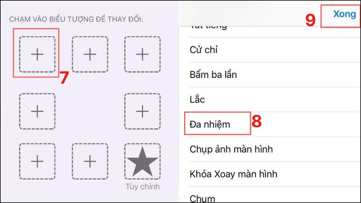 Tùy chỉnh menu nút Home ảo trên iPad bước 3