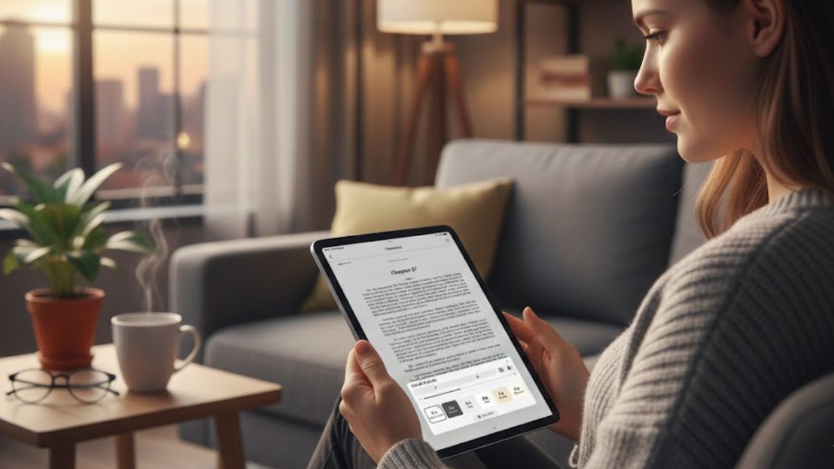 Mẹo đọc sách trên iPad