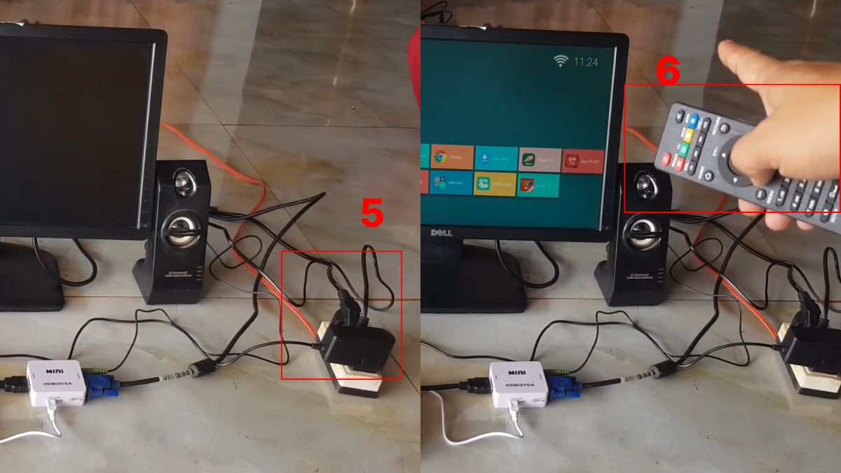 cách biến màn hình máy tính thành tivi: TV Box
