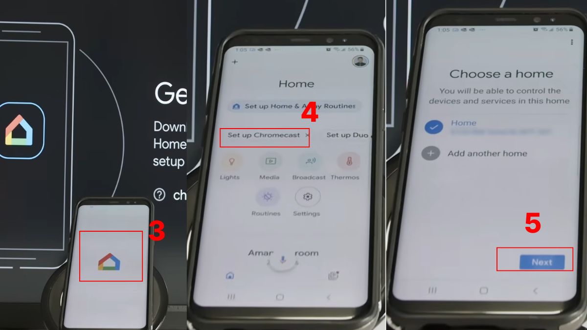 cách biến màn hình máy tính thành tivi: Chromecast