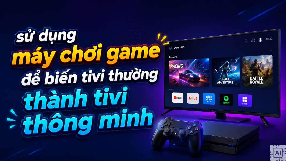 Các cách biến tivi thường thành tivi thông minh phổ biến