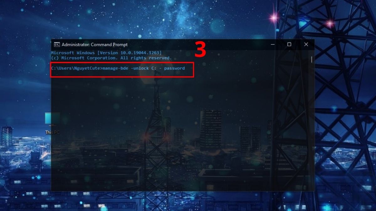 Cách mở khóa BitLocker Win 10, 11 khi bị khóa