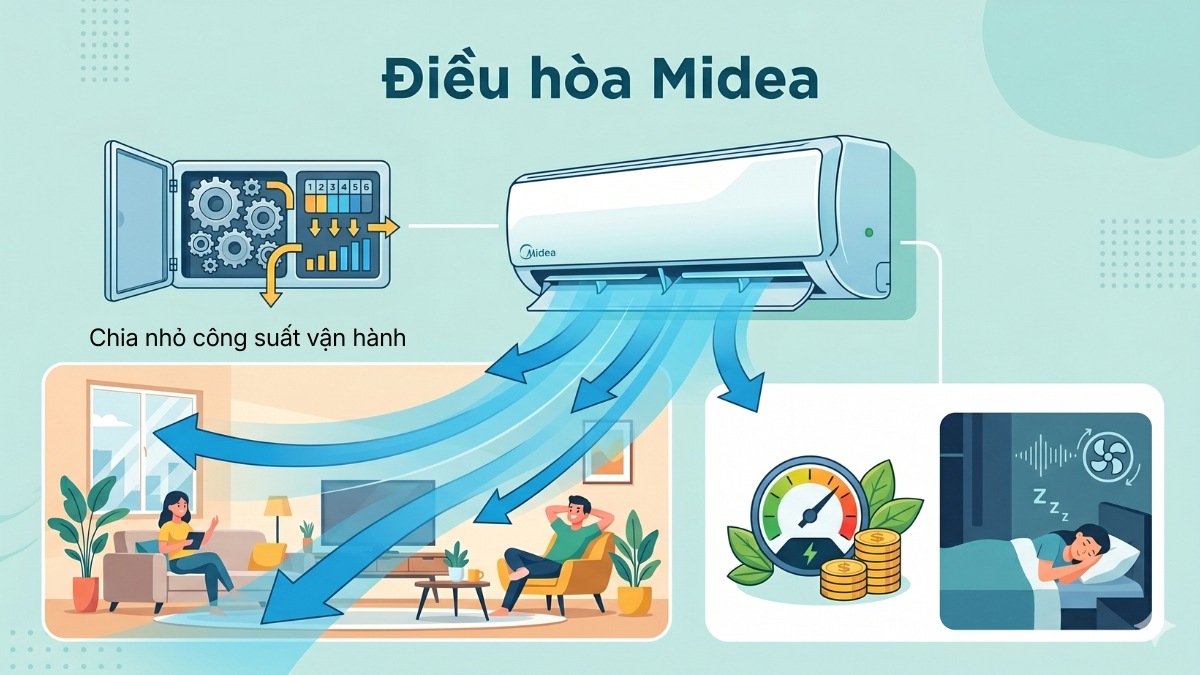 Các hãng điều hòa Trung Quốc giá tốt, phổ biến