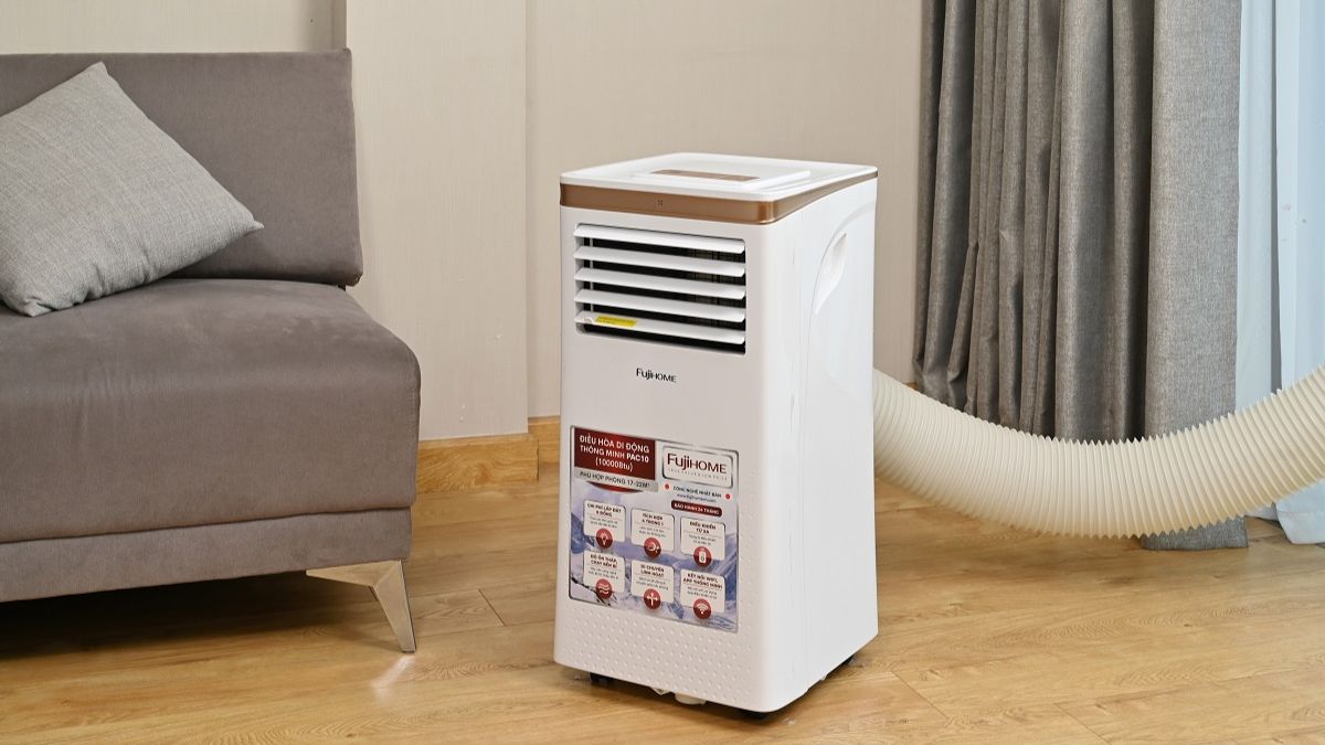 Các loại điều hòa theo cấu tạo phổ biến: Điều hòa di động