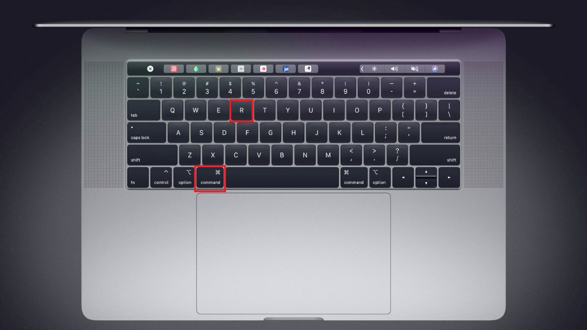 Cách bấm F5 trên MacBook bằng tổ hợp phím